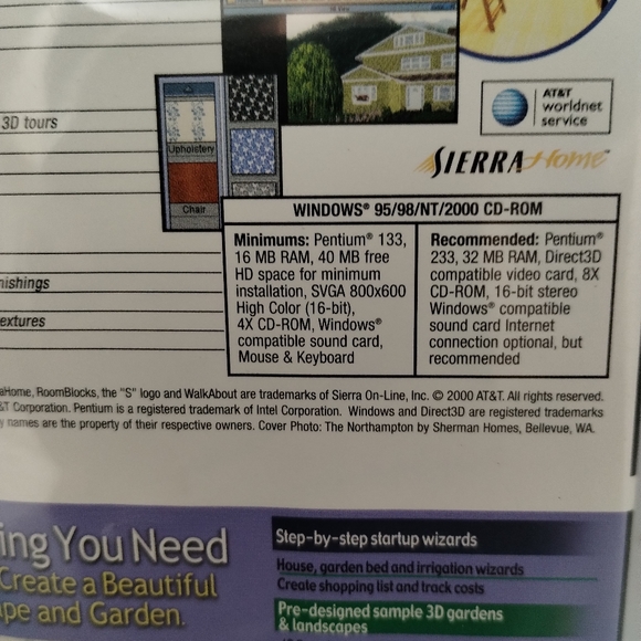 Sierra Architect and Custom Land Design PC software Home & Office 3D Design 4.0 - Picture 5 of 6